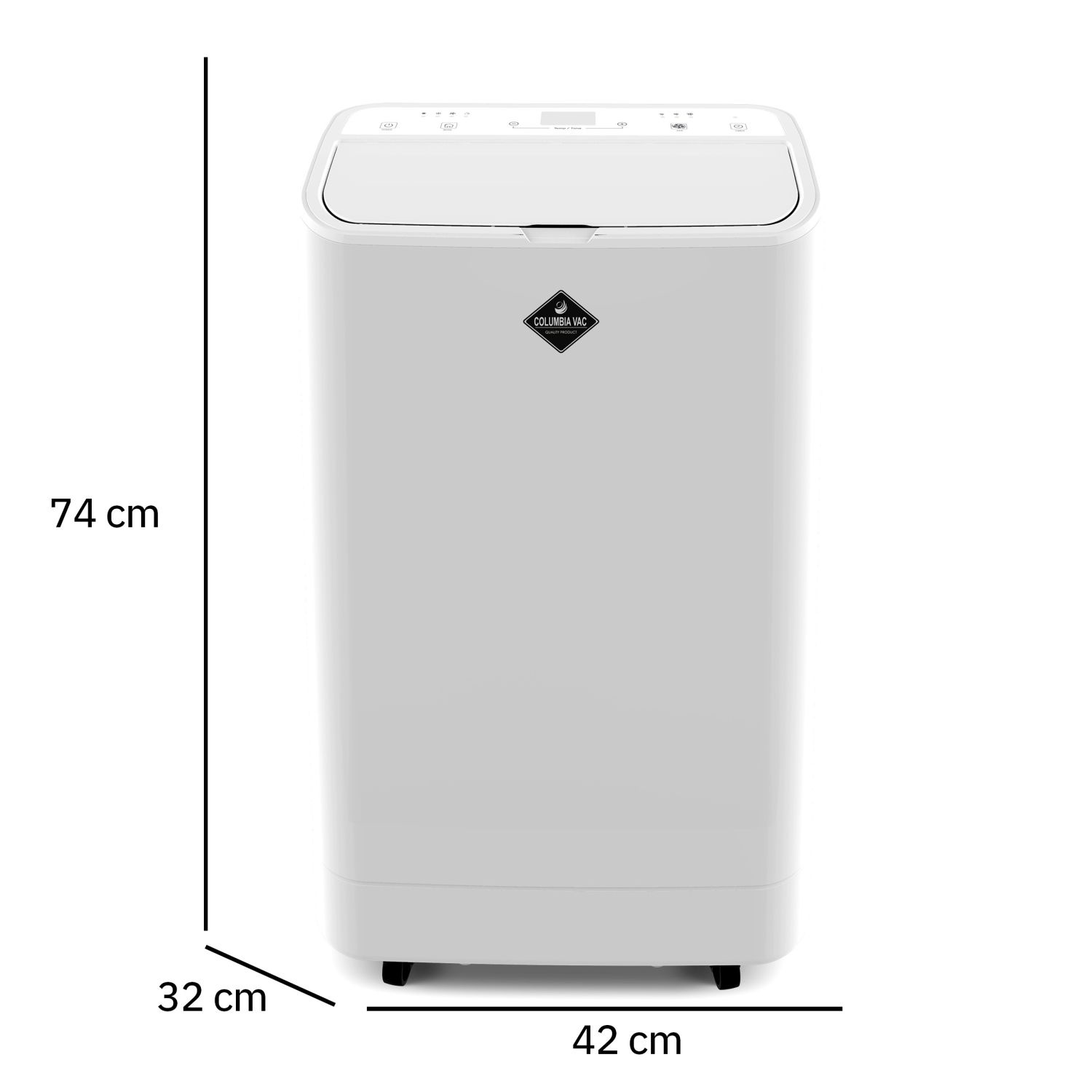 Columbia Vac Mobiele Airconditioner KLC9200 - 9000 BTU met Wifi App