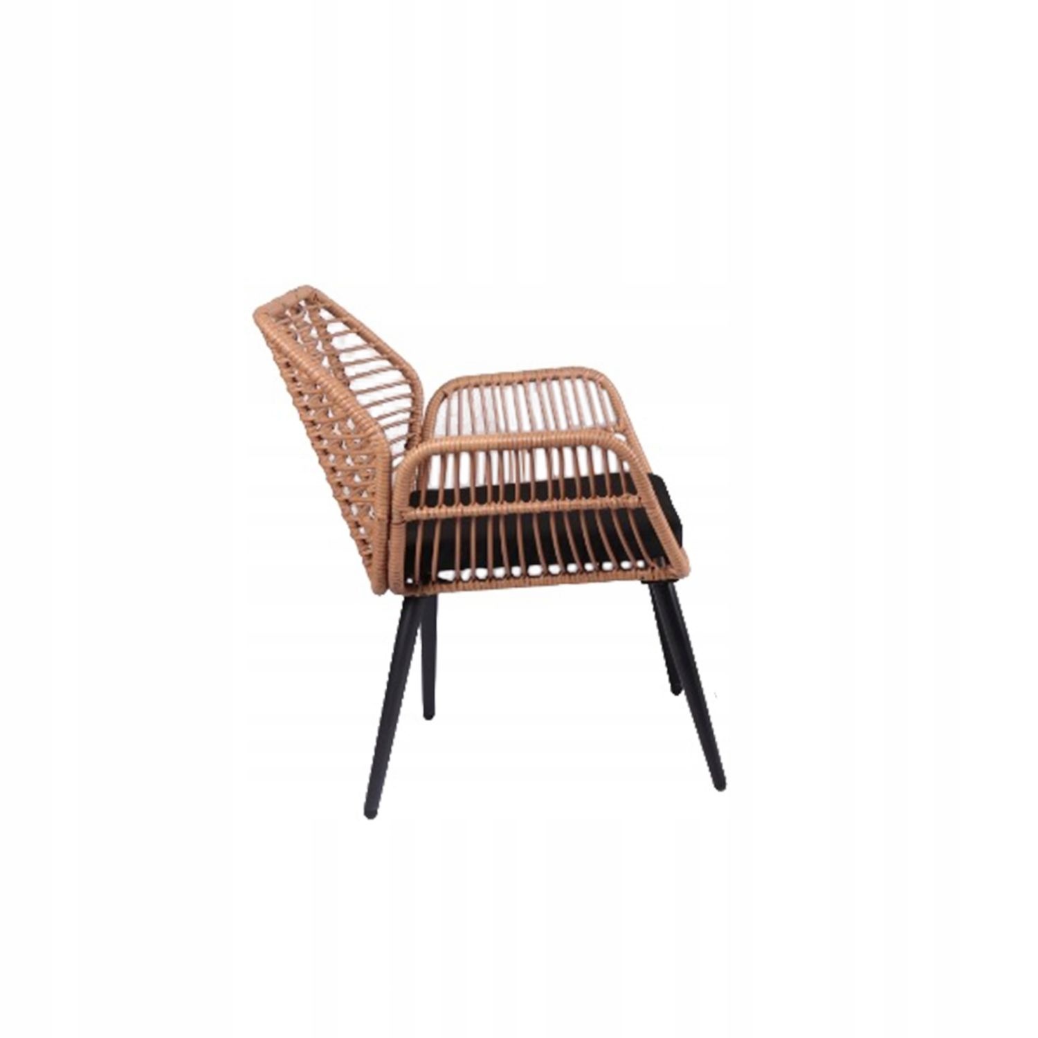 NUFORMA VITERBO Technorattan Tuinmeubelset - Luxe 4-Persoons Set Grijs