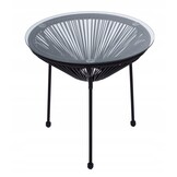 NUFORMA Bijzettafel Acapulco - Ronde Balkontafel van Technorattan