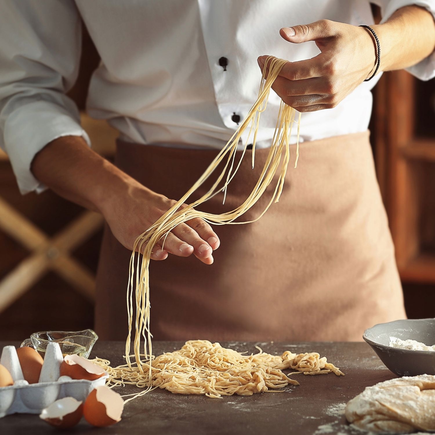 WEBBER rasp en 6 pastamakers SM17 - maak zelf verse authentieke pasta