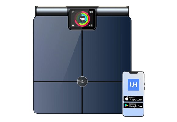 Webber Med Badkamerweegschaal SIENA PS636C - Complete lichaamsanalyse