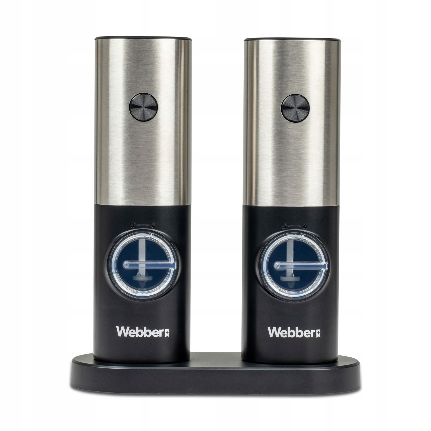 WEBBER Elektrische Peper- en Zoutmolen Set - Met Antimorrelplaat