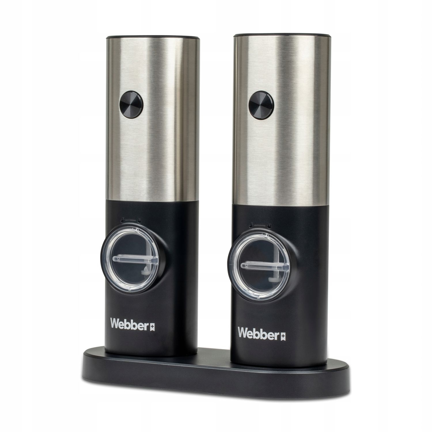 WEBBER Elektrische Peper- en Zoutmolen Set - Met Antimorrelplaat