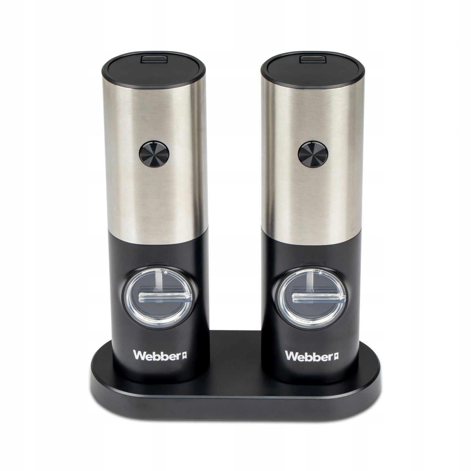 WEBBER Elektrische Peper- en Zoutmolen Set - Met Antimorrelplaat
