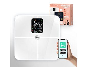 Webber Med Analytische Badkamerweegschaal IF1321B - 16 Parameters