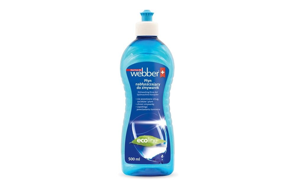 Webber ECOline Glansspoelmiddel 500ml - Voor een streeploze en droge vaat