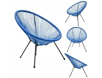 NUFORMA Tuinstoel Acapulco Stijl - Weerbestendig Technorattan