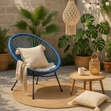 NUFORMA Tuinstoel Acapulco Stijl - Weerbestendig Technorattan