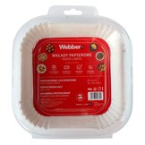 Webber Papieren Airfryer Bakjes 16x16 cm - Geen vette afwas meer