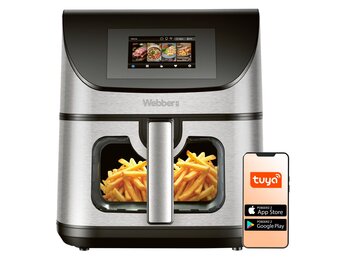 Webber Heteluchtfriteuse AF938TFT EINS - 8L met dubbele verwarming