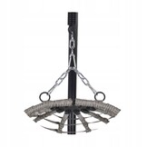 NUFORMA Cabo Hangstoel Ei - Luxe Cocoon Stoel met Grijze Kussens