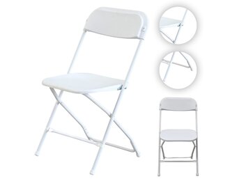 GARDENSELECT Opvouwbare cateringstoel NIC-Y49 - Comfortabel & Stabiel