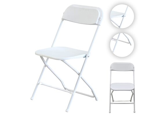 GARDENSELECT Opvouwbare cateringstoel NIC-Y49 - Comfortabel & Stabiel