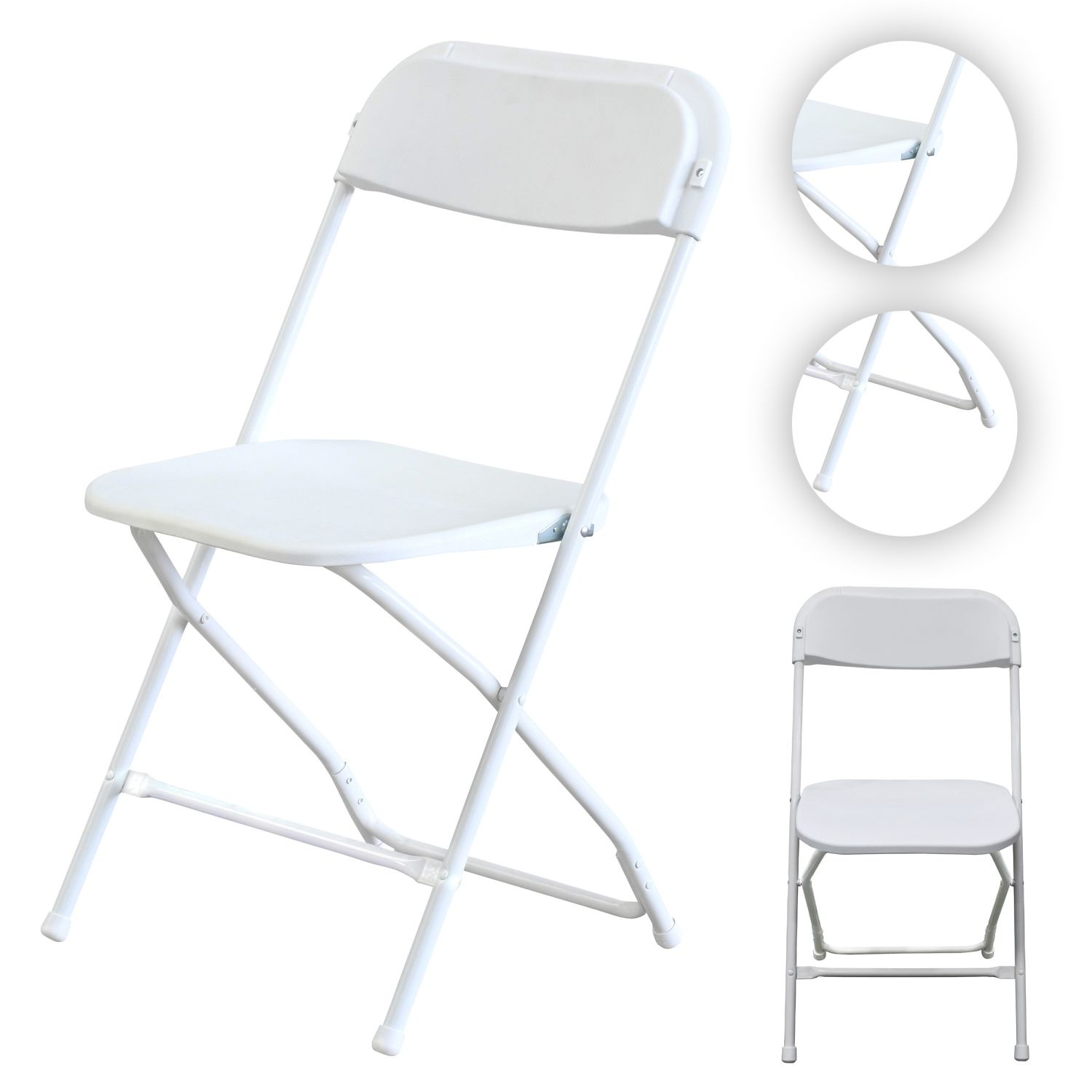 GARDENSELECT Opvouwbare cateringstoel NIC-Y49 - Comfortabel & Stabiel