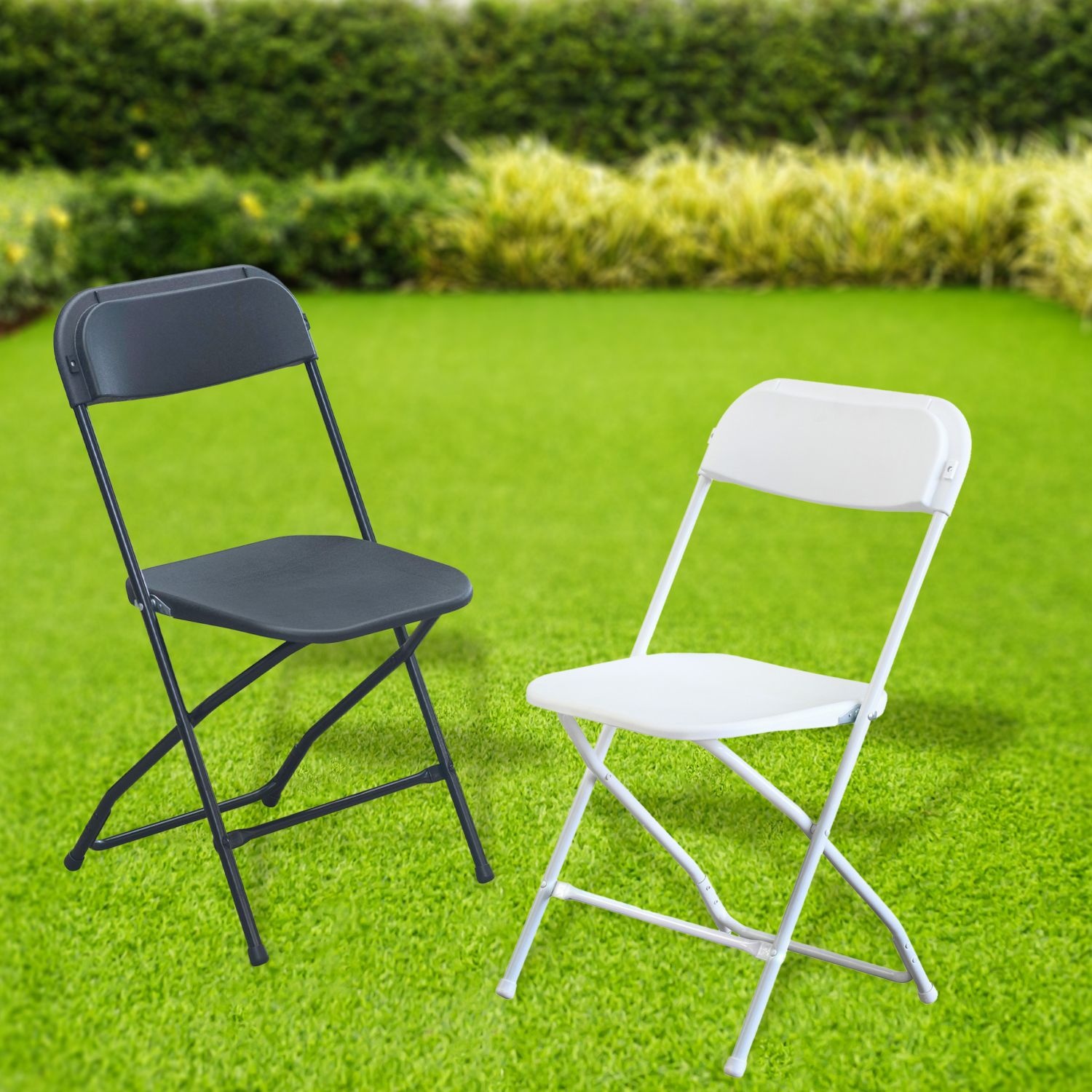 GARDENSELECT Opvouwbare cateringstoel NIC-Y49 - Comfortabel & Stabiel