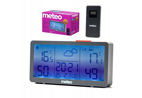 METEO Weerstation SP203 - Nauwkeurige voorspelling en vochtigheidsmeting