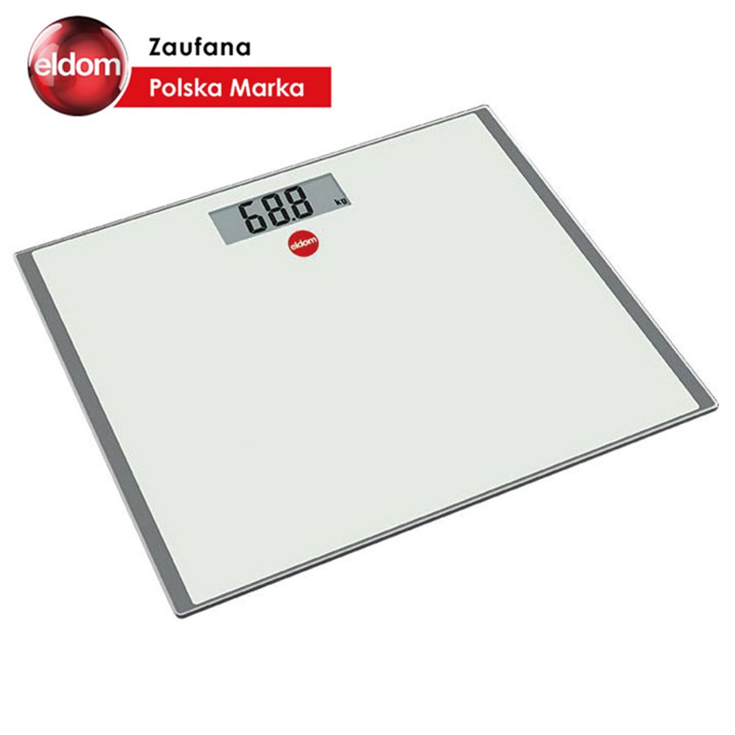 Eldom Elektronische badkamerweegschaal GWO250 - Nauwkeurig tot 100g