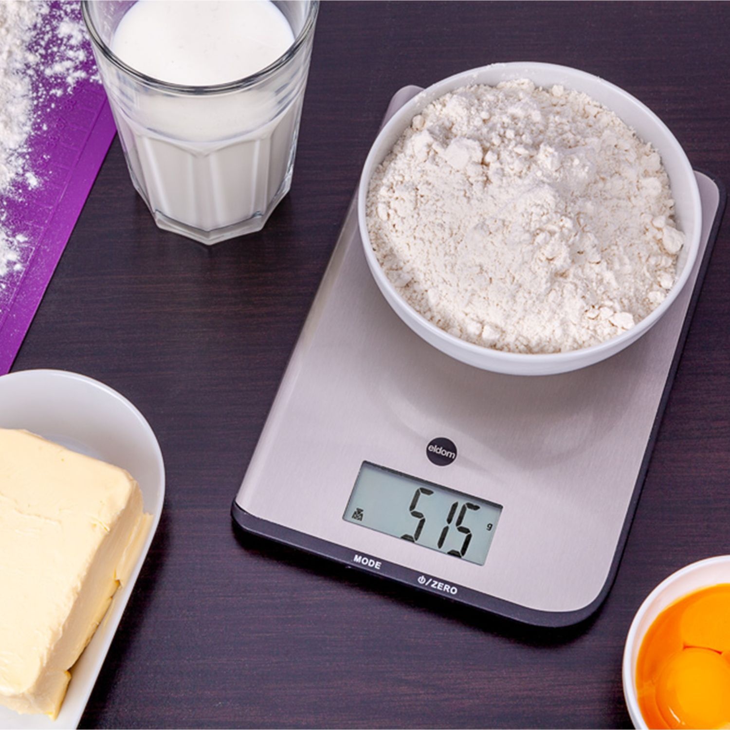 ELDOM Elektronische Keukenweegschaal PIKO WK310 - 1g Nauwkeurig