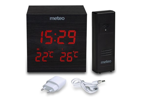 METEO Weerstation ZP28CZ - Met Draadloze Buitensensor en Adapter