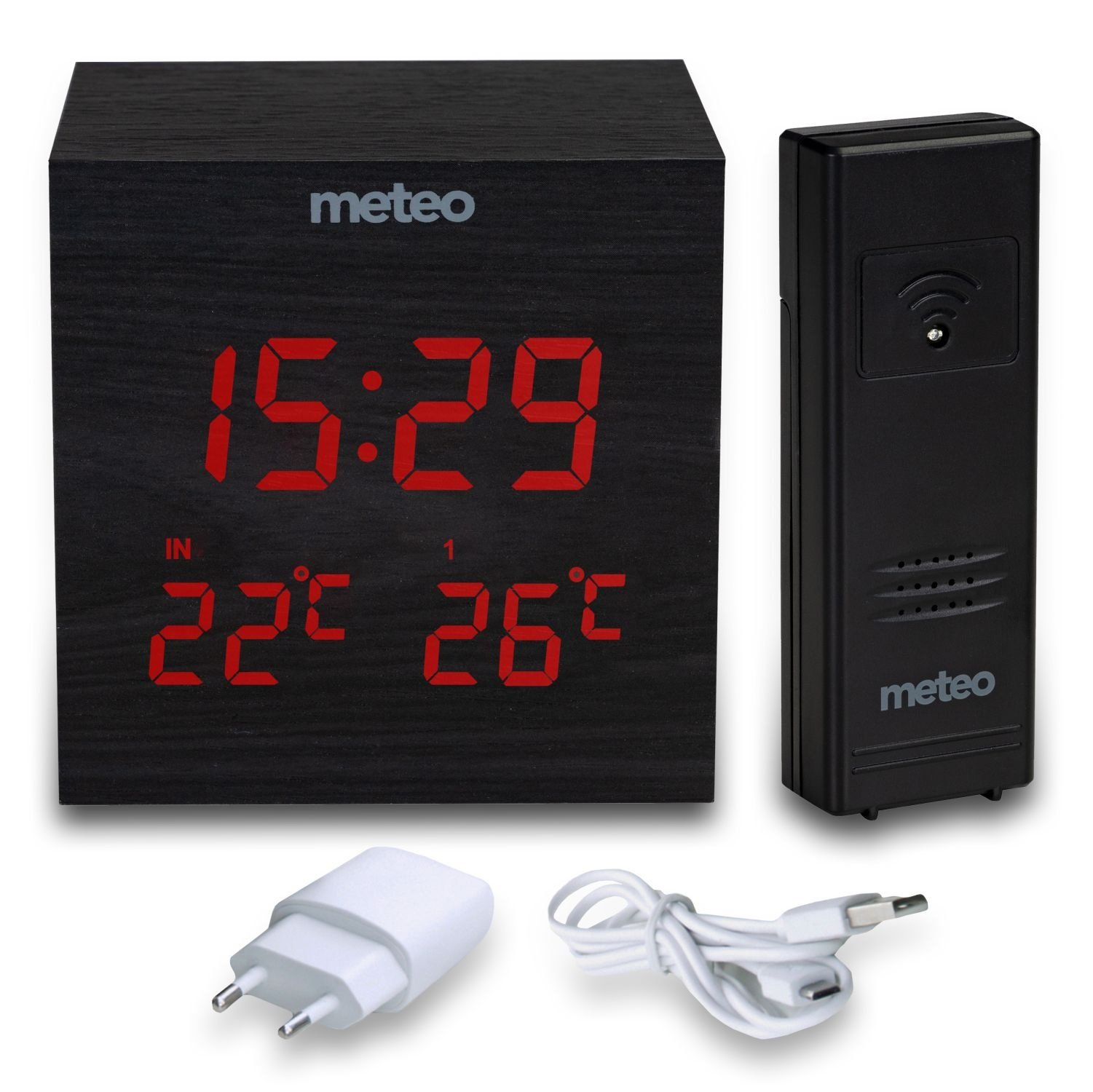 METEO Weerstation ZP28CZ - Met Draadloze Buitensensor en Adapter