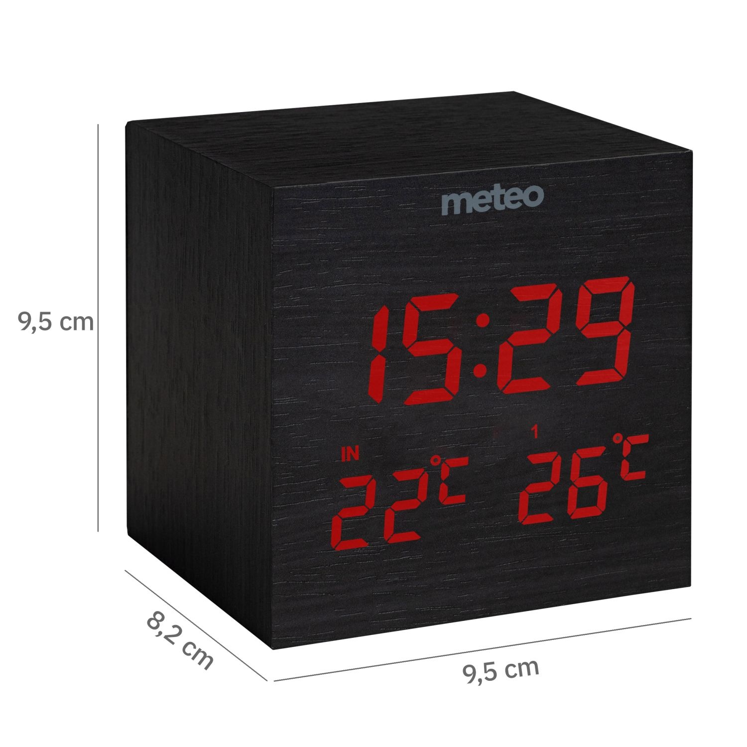 METEO Weerstation ZP28CZ - Met Draadloze Buitensensor en Adapter