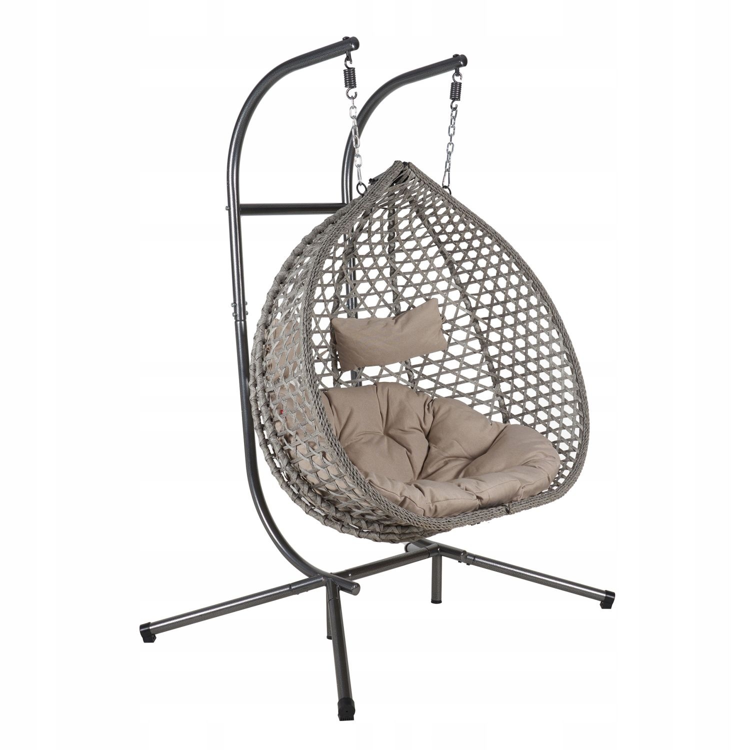 NUFORMA 2-persoons Hangstoel Cocon Ei 04K - Maximaal Draagvermogen 220kg