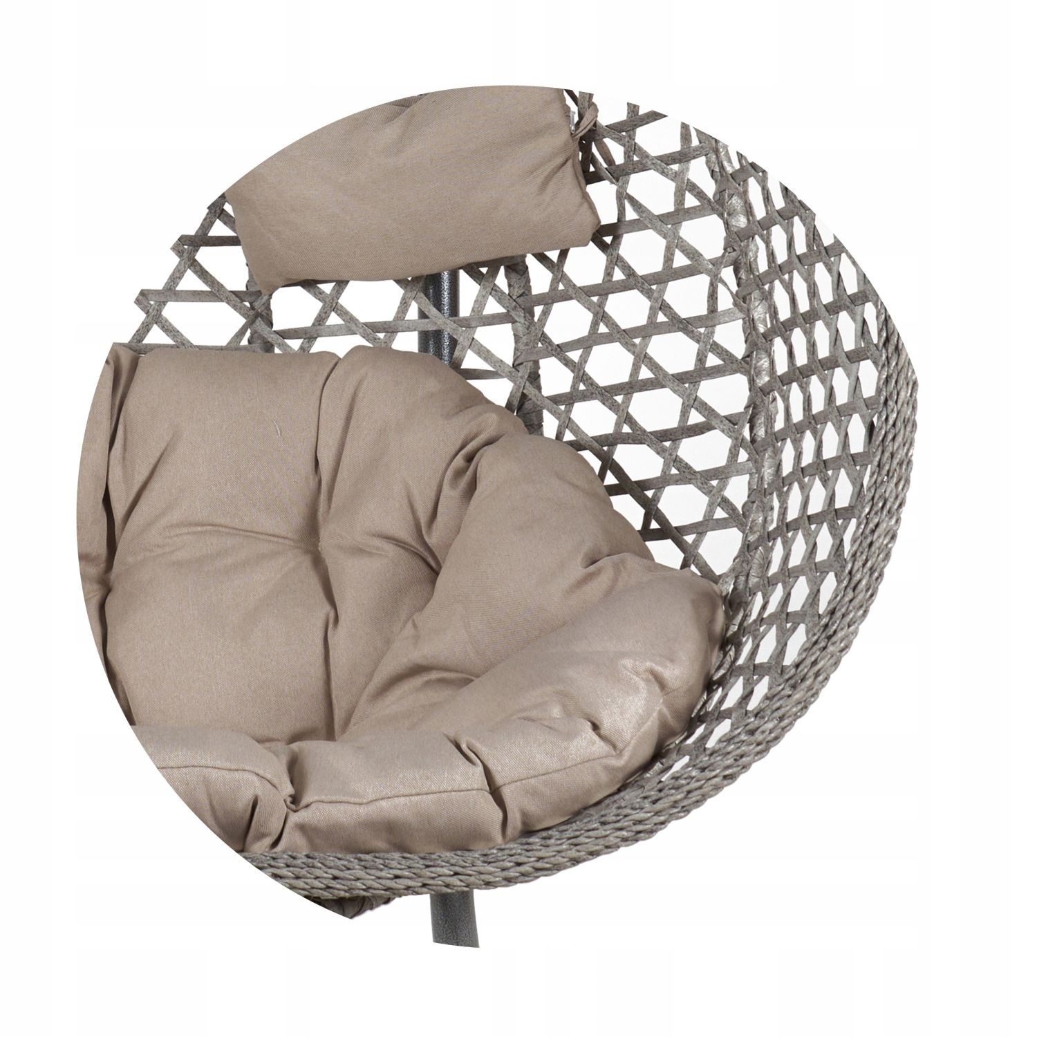 NUFORMA 2-persoons Hangstoel Cocon Ei 04K - Maximaal Draagvermogen 220kg