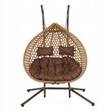 NUFORMA Hangstoel 2-persoons Cornino - Luxe Cocon met 220kg Capaciteit