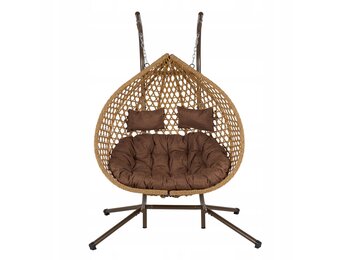 NUFORMA Hangstoel 2-persoons Cornino - Luxe Cocon met 220kg Capaciteit