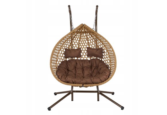 NUFORMA Hangstoel 2-persoons Cornino - Luxe Cocon met 220kg Capaciteit