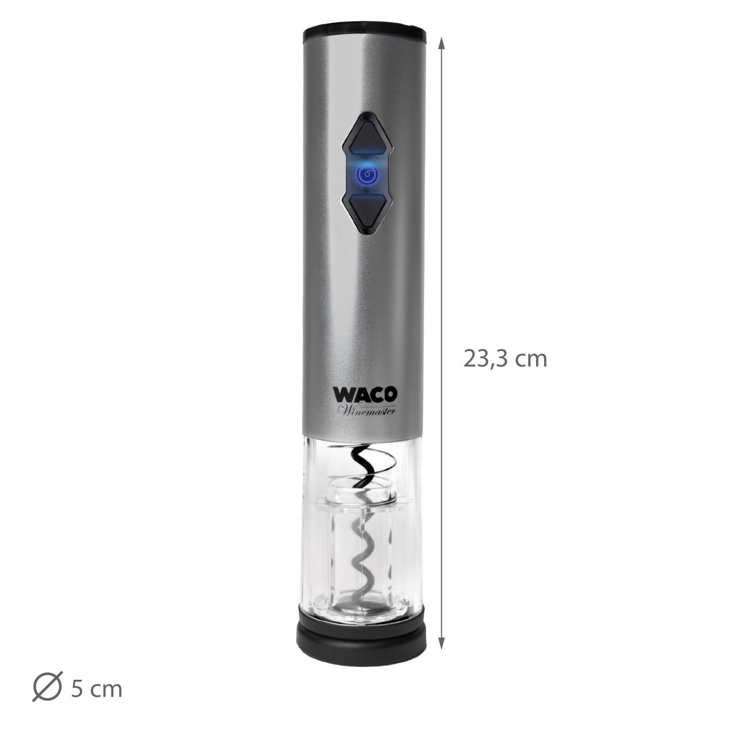 WEBBER Automatische wijnopener OW5 Waco - Opent flessen in 8 seconden