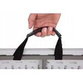 AGD SELECT Cateringtafel 240 cm - Opvouwbaar voor 10 Personen Wit