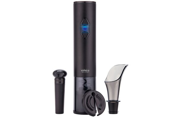 Waco OW6 Elektrische Wijnopener Set - Opent elke fles in 8 seconden