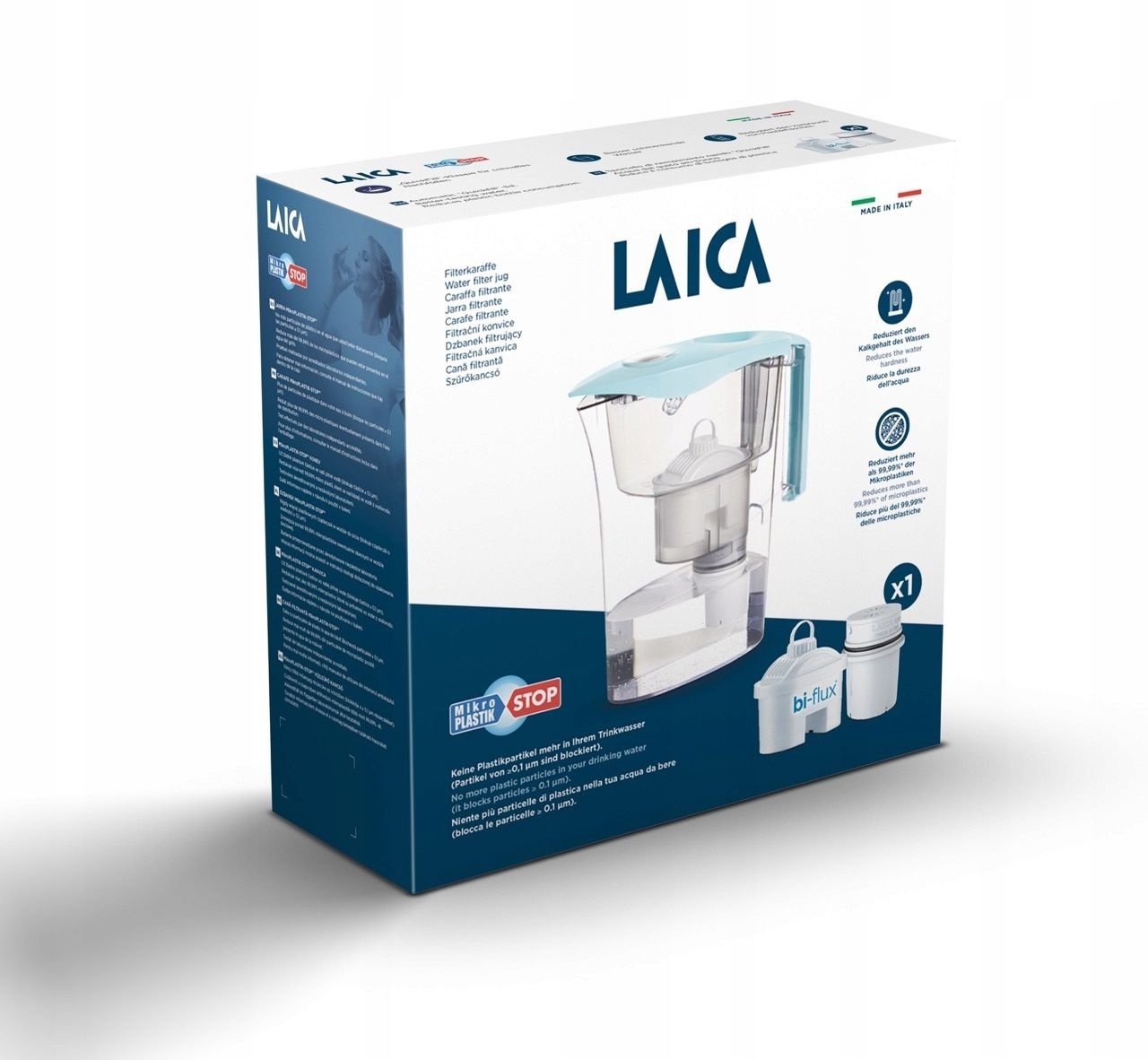 LAICA MikroPLASTIK-STOP UFSBE02 Filterkan - Verwijdert Microplastics