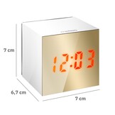 METEO ZP27 Digitale Klok - Modern Design met Temperatuurweergave