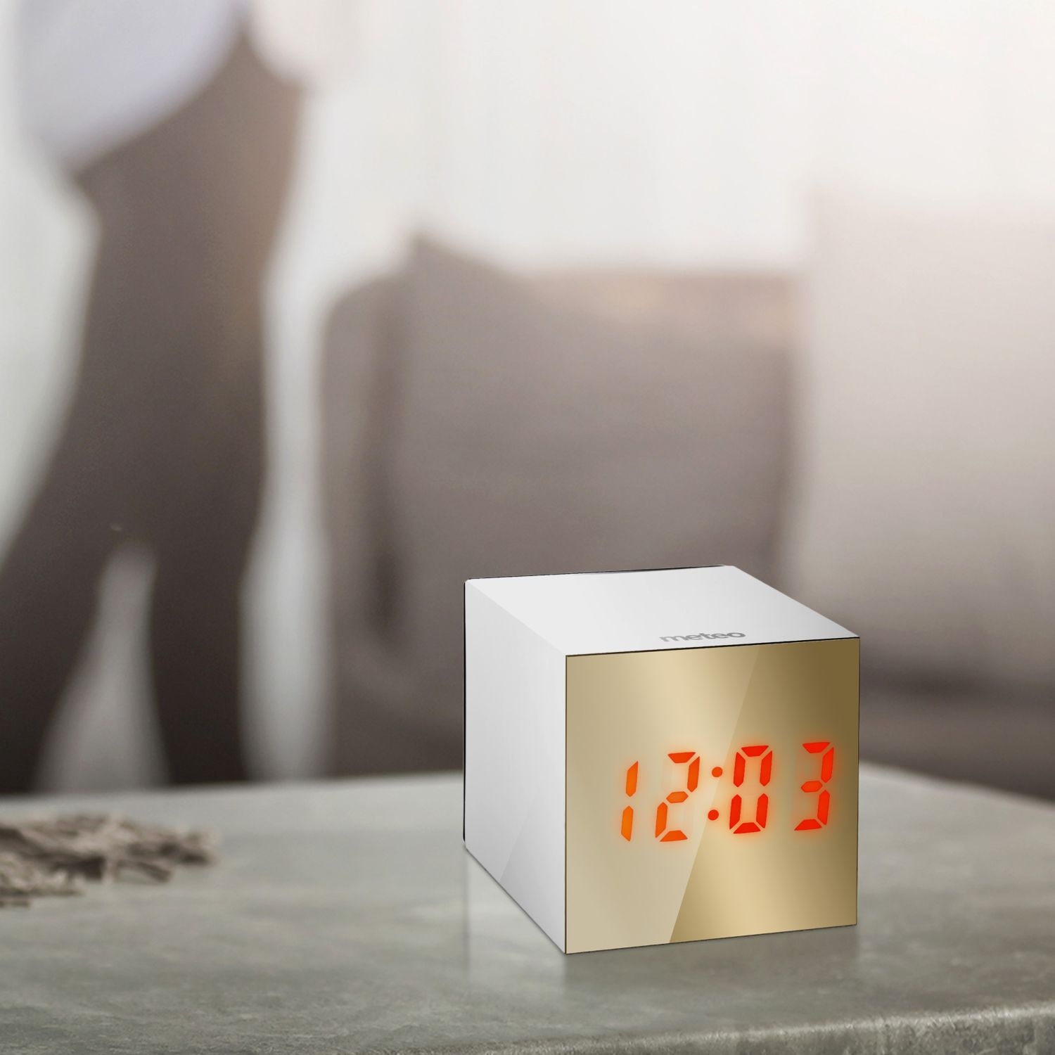 METEO ZP27 Digitale Klok - Modern Design met Temperatuurweergave