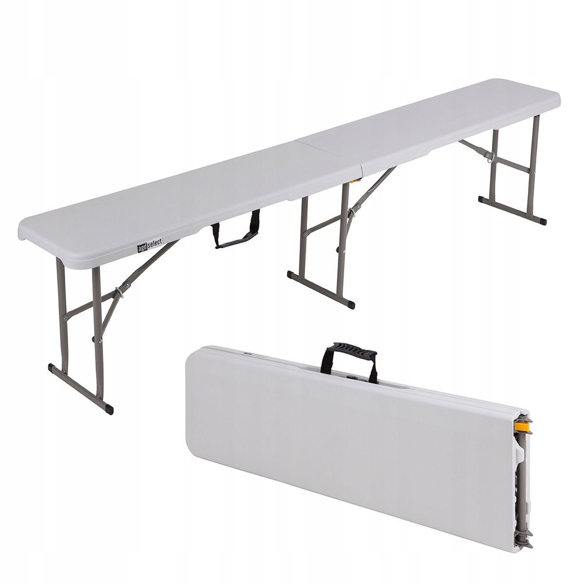 NUFORMA Inklapbare Cateringbank 180 cm - Compact koffer-ontwerp