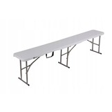 NUFORMA Inklapbare Cateringbank 180 cm - Compact koffer-ontwerp