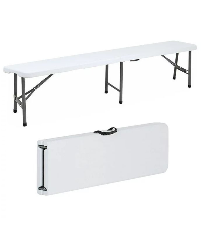 NUFORMA Inklapbare Cateringbank 180 cm - Compact koffer-ontwerp