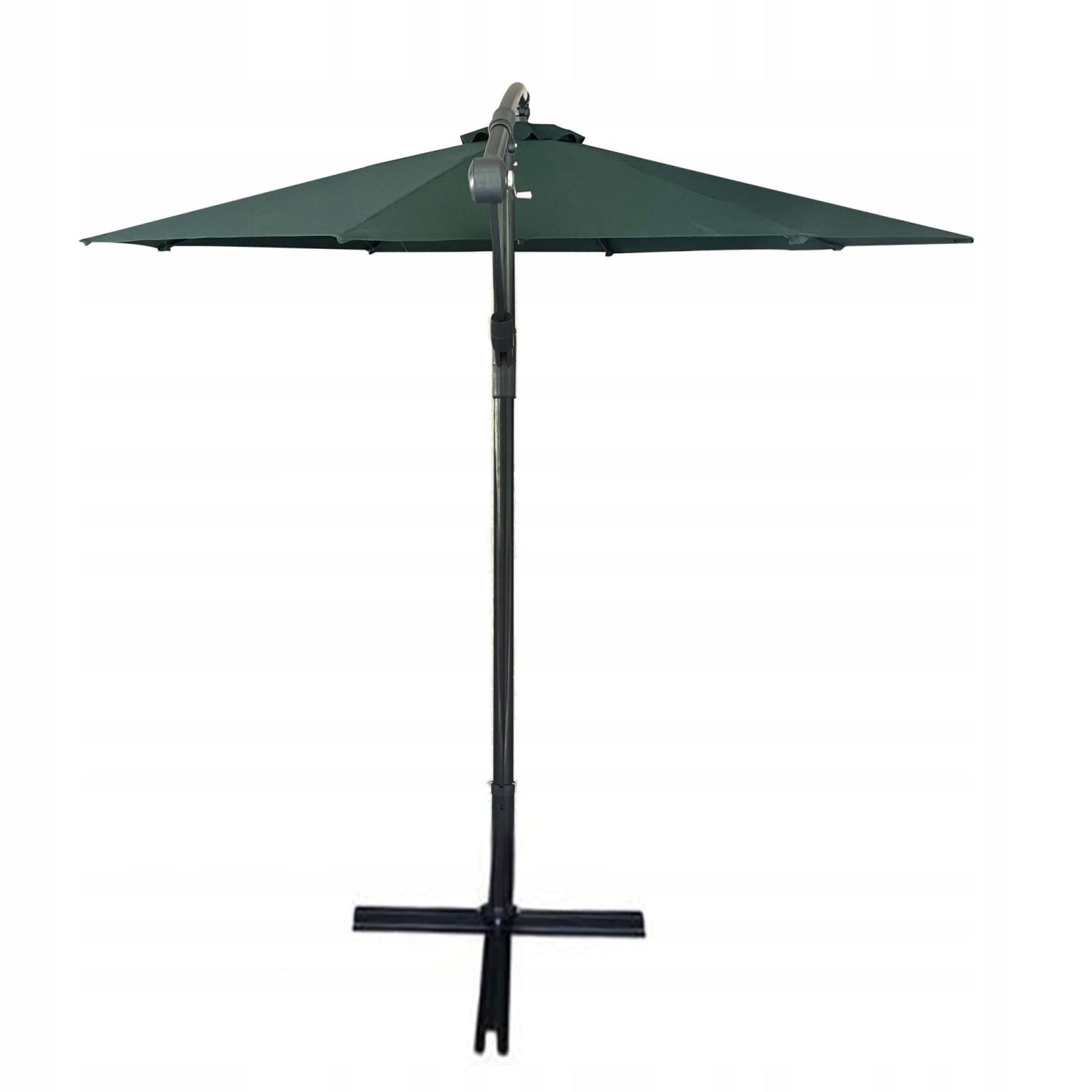 GARDENSELECT Tuinparasol SOLA - 300 cm Kantelbaar met Zwengel Groen