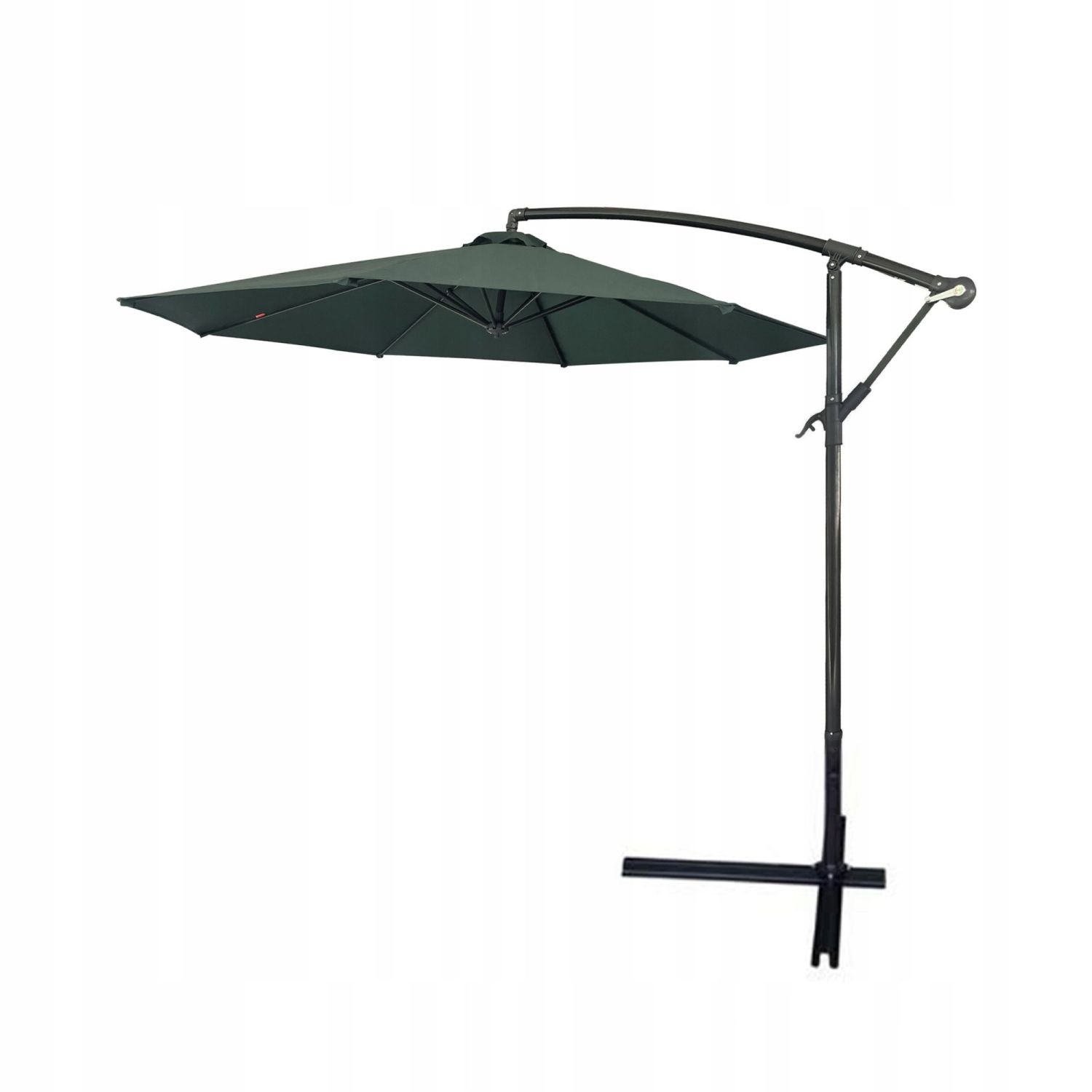 GARDENSELECT Tuinparasol SOLA - 300 cm Kantelbaar met Zwengel Groen