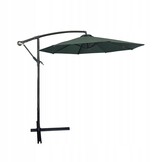 GARDENSELECT Tuinparasol SOLA - 300 cm Kantelbaar met Zwengel Groen