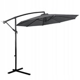 GARDENSELECT SOLA Grote Tuinparasol - Ø 300 cm met Zwengel - Grijs