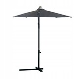 GARDENSELECT SOLA Grote Tuinparasol - Ø 300 cm met Zwengel - Grijs