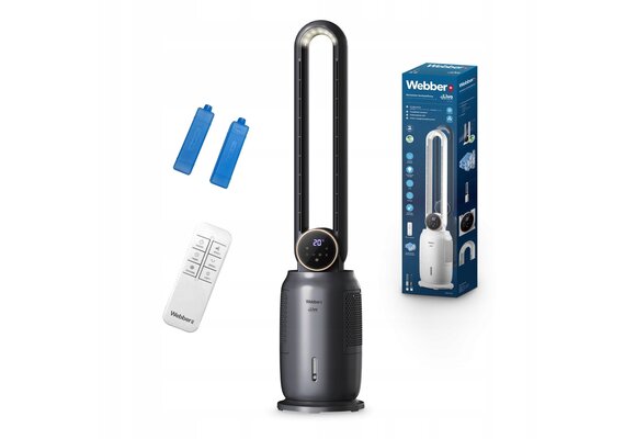 Webber LIVO WB1840G Bladloze Ventilator - 4-in-1 Koeling en Ionisatie