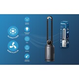 Webber LIVO WB1840G Bladloze Ventilator - 4-in-1 Koeling en Ionisatie