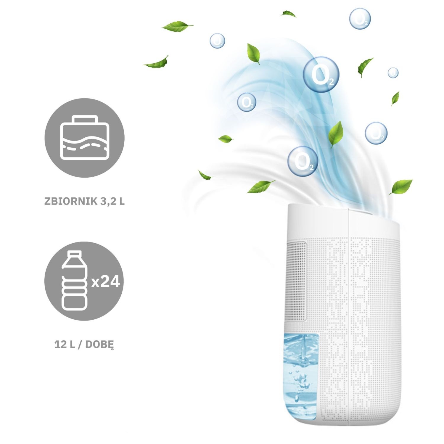 Webber VICH DEC500 Ontvochtiger - 2-in-1 met HEPA11 Luchtreiniging