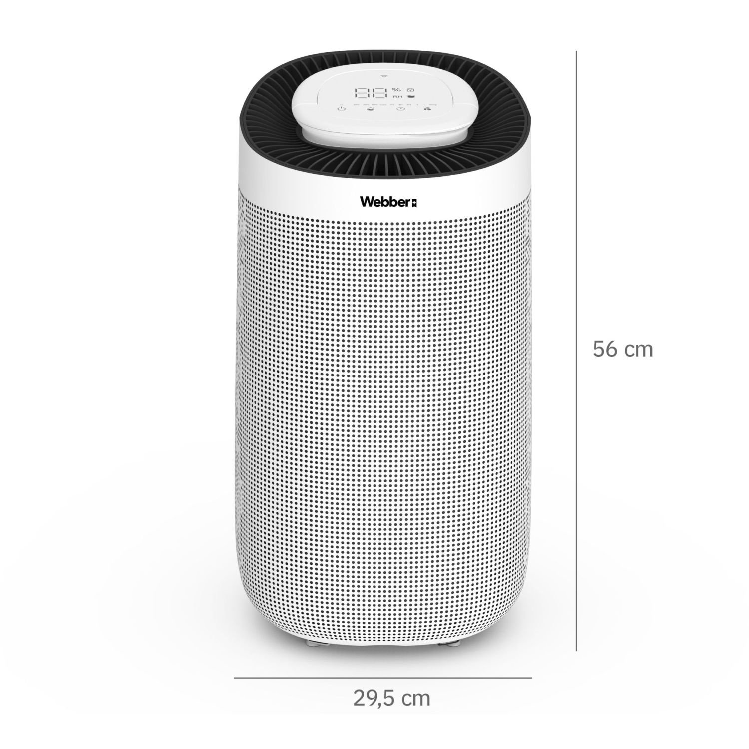 Webber VICH DEC500 Ontvochtiger - 2-in-1 met HEPA11 Luchtreiniging