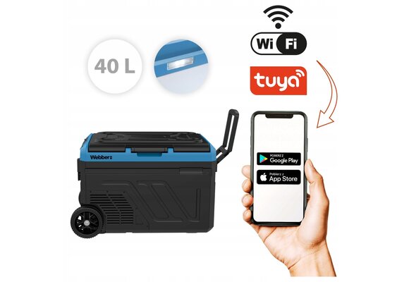 Webber Reiskoelkast LK-040 BEAR - 40L Compressor koelbox met App