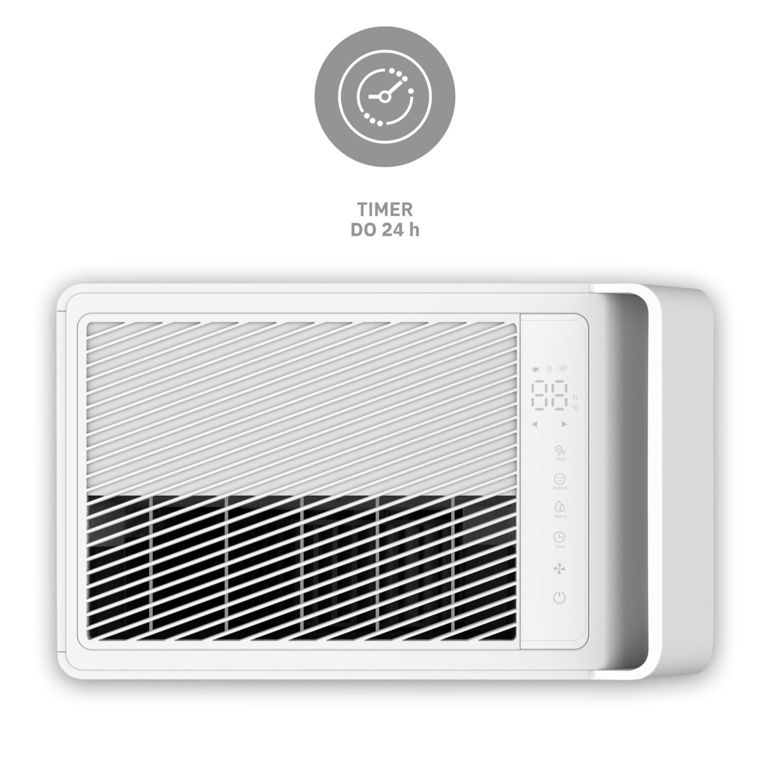 Webber DEC600 GLAND Ontvochtiger - 20L Krachtige Luchtontvochtiger met WiFi